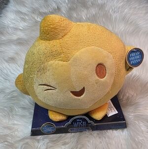 New Just Play Disney Wish Hug & Wish Star 10-Inch Glowing Plush Star